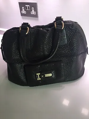 £90 • Buy Max Mara Leather Bag With Chunky Handles. Brown