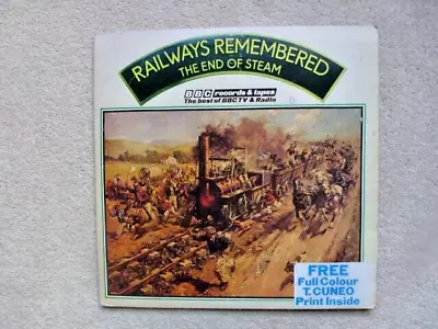 RAILWAYS REMEMBERED - Archive Material Related To Railways. Double LP With Print • £3.50