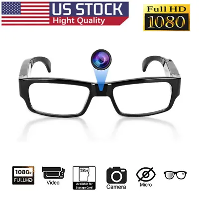 HD 1080P Camera Sunglasses Cycling Sports Video Recorder DVRs Glasses Eyewear DV • $42.13