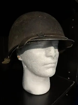 WWII M1 Helmet With St. Clair Liner • $500