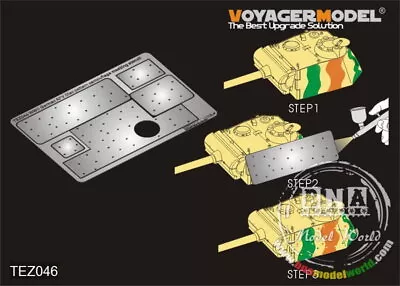 Voyager Models 1/35 WWII German AFV Disc Pattern Camouflage Masking Stencil • $8.95