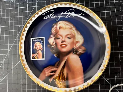  Sultry Yet Regal  Marilyn Monroe Commemorative Plate By The Bradford Exchange • $10