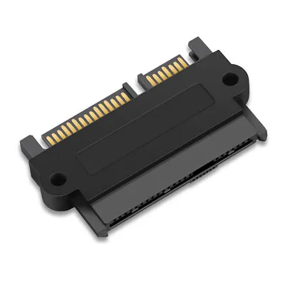 SAS To SATA 22-pin Male Converter SFF-8482 Female HDD Hard Drive Raid Adapter • $9.36