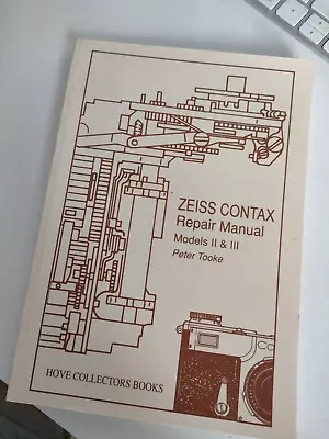 £5 • Buy Zeiss Contax Repair Manual