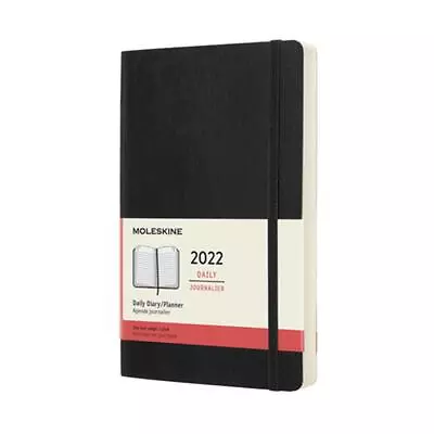 2022 12-month Daily Large Softcover Notebook • $32.80