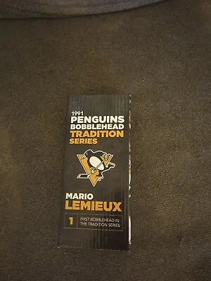 Pittsburgh Penguins Mario Lemieux Tradition Series Bobblehead Number 1 • $39.99