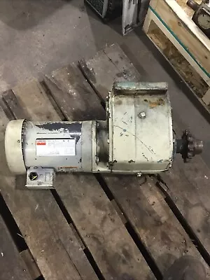 Dayton MOTOR 3N265H Hp:1.5 V:208/460 Rpm:1425 With GE Gear Reducer #7042TM • $300