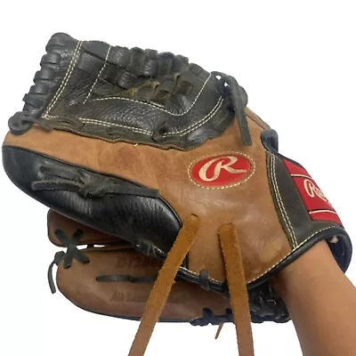 Rawlings 12 Inch D1200DB Premium R Series All Leather Baseball Glove Right Hand • $19.30
