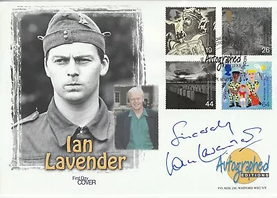 Dads Army Ian Lavender Hand Signed Autographed Editions FDC Original Signature • £14.99