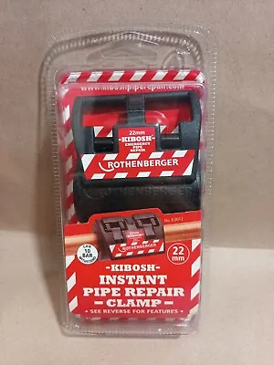 £22 • Buy Rothenberger Instant Pipe Repair Clamp 22mm 8.0012 Leak Repair 10 Bar Max