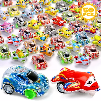 Buauty 50 Pcs Toy Cars Mini Pull Back Cars Party Favors For Kids Small Racing • $31.99