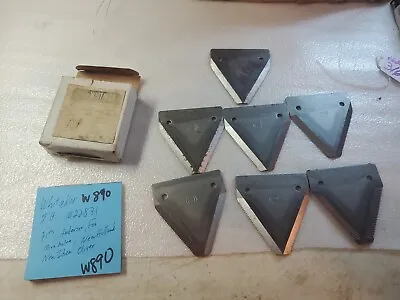7 Vintage Whitaker Sickle Sections Blades - W890 - In Box  • $8