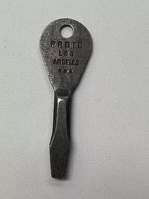 Vintage PROTO TOOLS Flathead Key Chain Screwdriver Los Angeles USA • $29.95