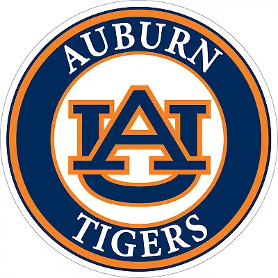 Auburn Tigers Decal Vinyl Sticker ~ For Cars Walls Cornhole Boards • $7.99