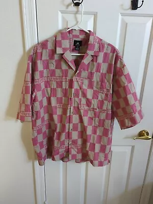 H&M Button Down Short Sleeve Shirt Size Medium F80 Perfect Symmetry • $25