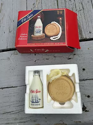 Old Spice Vintage Soap On A Rope & After Shave-Sailor’s Nautical Collection NIB • $35.35