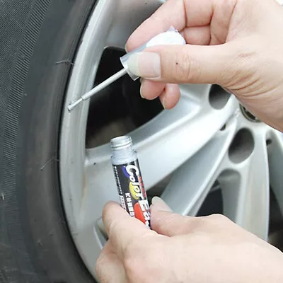 Car Paint Repair Pen Silver Clear Scratch Remover Touch Up Pen Auto Accessories • $6.91