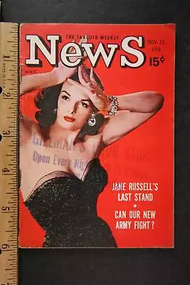 November 1954 NEWS Pocket MAGAZINE~ JANE RUSSELL ~ • £1