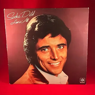 SACHA DISTEL Love Is All  1976 UK  VINYL LP What I Did For Love Original Record • £5.99