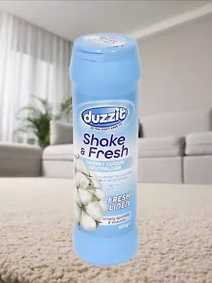 Shake & Fresh Carpet Freshener Powder Fresh Linen Rug Mat Odour Neutraliser 500g • £4.89