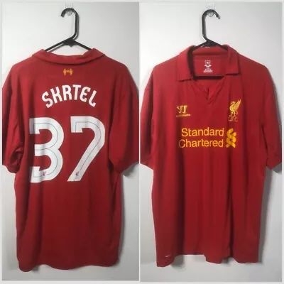 Skrtel #37 Liverpool 2012/13 2XL Home Shirt Warrior Very Good Condition • £65