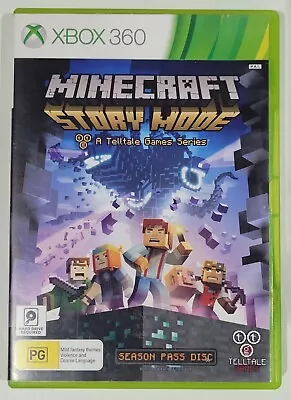 XBOX 360 Game - Minecraft Story Mode A Telltale Game Series • $17.95