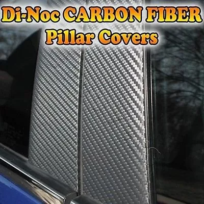 CARBON FIBER Di-Noc Pillar Posts For Mercedes E-Class (5dr Wagon) 96-02 W210 10p • $55.99