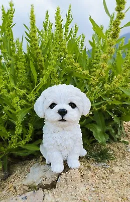 Pet Pals Puppy Statue C Dog Garden Statue Decor Dachshund Cocker Spaniel Cavapoo • $23.99