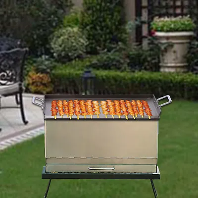 £55.05 • Buy BBQ Griddle Commercial Rectangle For Most BBQ Gas Grill & Charcoal Grill 33*43cm