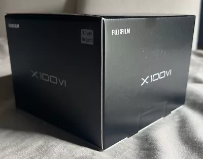 Fujifilm X100VI Silver US Model (Brand New) UN-OPENED SHIPS FAST In Hand! • $2399.99