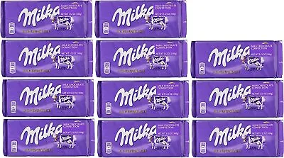 World's Best Milka Chocolate Alpine Milk (Pack Of 10+1) • $27.90
