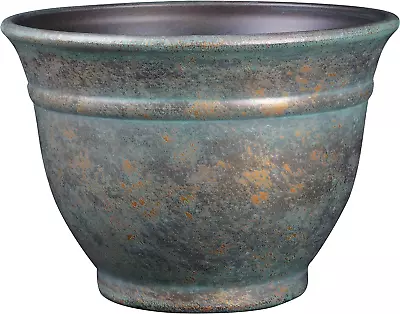 Classic Home & Garden 10509D 377R 9  Alena Planter Weathered Copper • £10.57