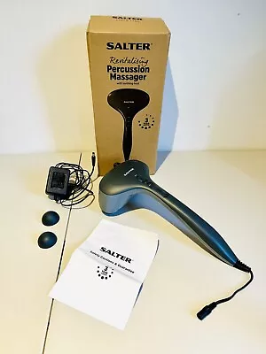 Percussion Massager Salted Brand Massage Gun Homedics Fitness Power Tool • £35