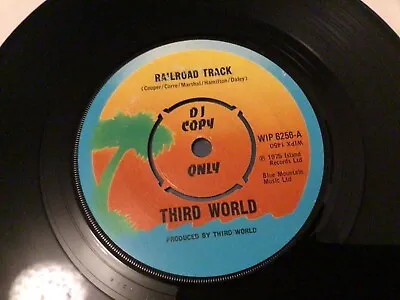 Third World Railroad Track 7 Inch Vinyl Single Record  • £3.50
