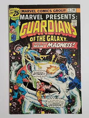 MARVEL PRESENTS #4 (VF-) 1976 1st Full App Of Aleta! GUARDIANS Of The GALAXY! • $3.31