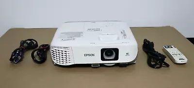 Epson PowerLite 980W 3LCD Projector 3800 Lumens HDMI . 31 To 40 Lamp Hours Used • $243