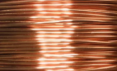 Copper Wire Round Solid  Bare Or Non Tarnish  0.4mm To 2mm • £2.65