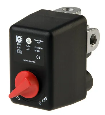 £23.28 • Buy Condor MDR1 Pressure Switch For Air Compressor - Single Phase 212157