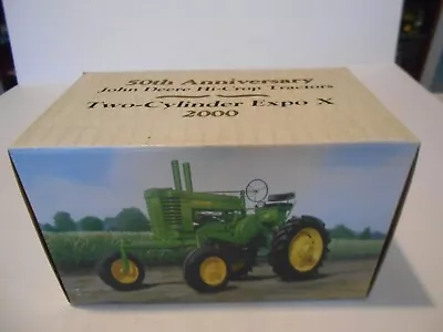 Ertl 1:16 Scale John Deere Model A Hi-Crop Tractor-50th Ann. Two Cylinder Expo X • $60