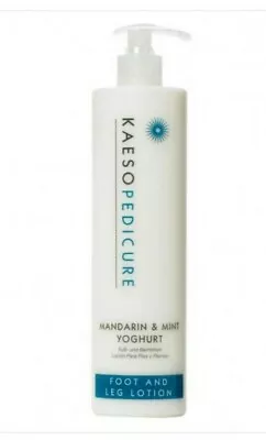 Kaeso Pedicure Mandarin & Mint Yoghurt Foot And Leg Lotion 495ml *FREE POSTAGE* • £9.80