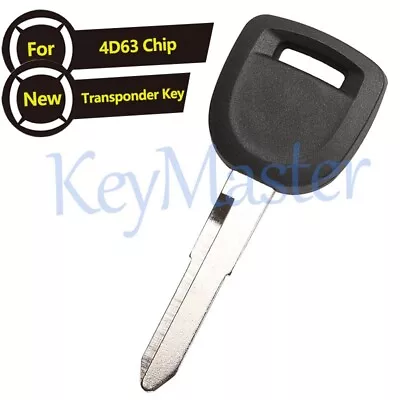 Uncut Ignition Transponder Key Fob 4D63 Chip For Mazda 2 3 5 6 CX-7 CX-9 RX-8 • $7.92
