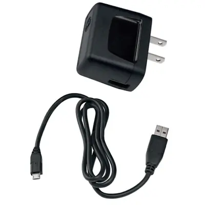 $11.27 • Buy OEM HOME WALL TRAVEL AC CHARGER MICRO USB ADAPTER CABLE BLACK X5M For SMARTPHONE