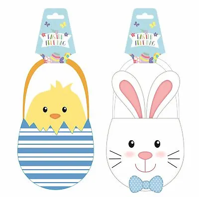 £2.99 • Buy Easter Felt Bags Chick / Bunny Egg Hunt Children Kid Party Treat Loot Basket Toy