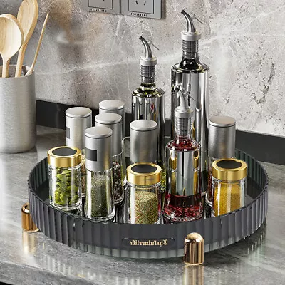 £10.95 • Buy Rotating Spice Rack Makeup Organiser Cosmetic Storage Box Perfume Display Stand