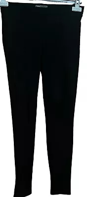 Vince Stretch Legging Type Soft Trouser Pants Size S Black Back Seam Made In USA • $26