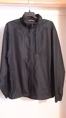 511 Tactical Series Men’s Size M Full Zip Packable Windbreaker Jacket  Black EUC • $58.39