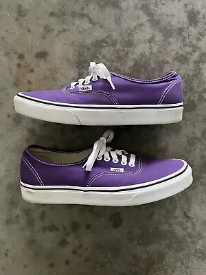 Vans Authentic Purple Size 10 • $20