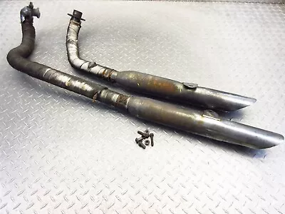 $94.99 • Buy 2000 98-03 Yamaha VStar 650 XVS650 Classic Front Rear Exhaust Muffler Silencer