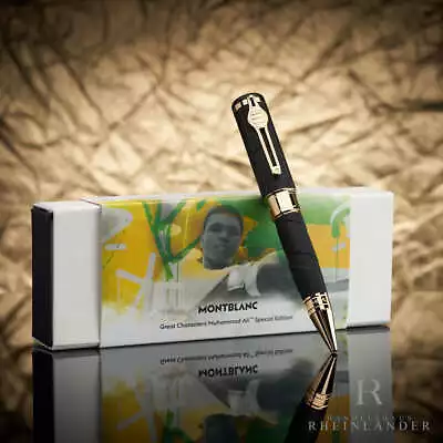 Montblanc Great Characters Muhammad Ali Special Edition Ballpoint Pen 129335 OVP • $969
