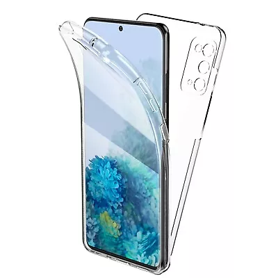 For Samsung Galaxy S10 S9 S8 Shockproof Clear Transparent 360° Front Back Case • £5.49